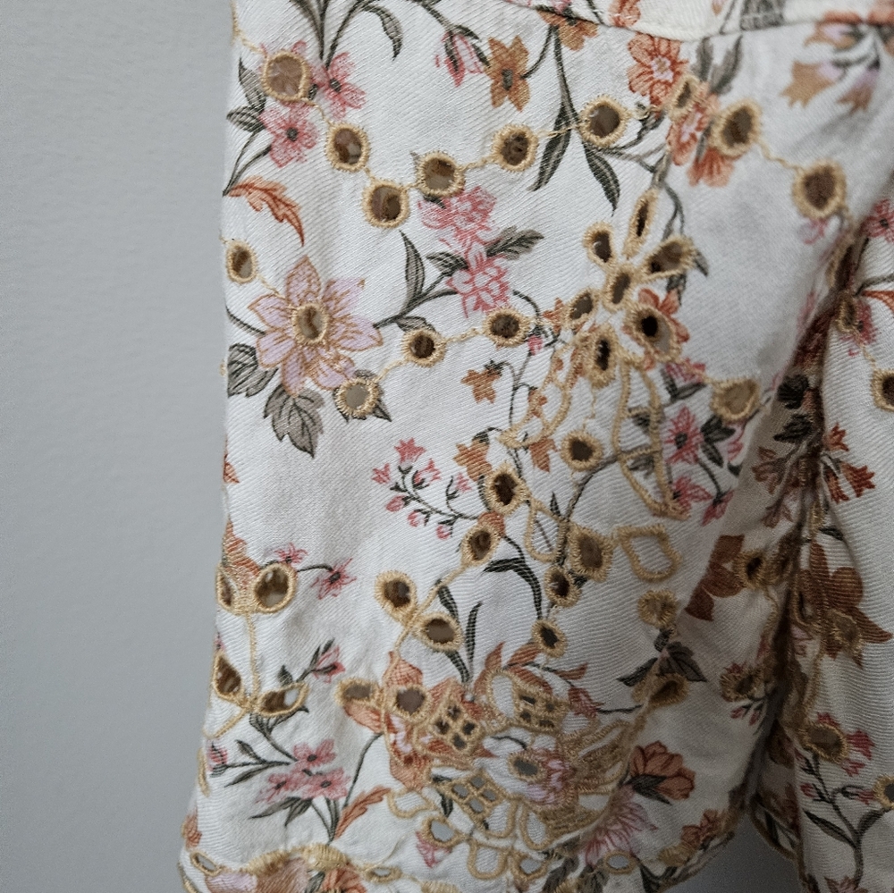 American Eagle Floral  Jumpsuit, Size Medium, Multicolor - Picture 3 of 6